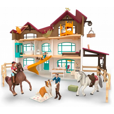 Järvenrantahuvila ja talli Schleich Horse Club horse figure 42785 Järvenrantahuvila ja talli Schleich Horse Club horse figure 42785