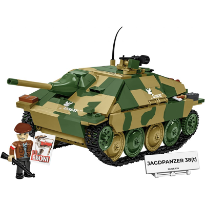 Jagdpanzer 38(t) Chwat (Brave) Cobi Building Blocks World War II 2670 Jagdpanzer 38(t) Chwat (Brave) Cobi Building Blocks World War II 2670