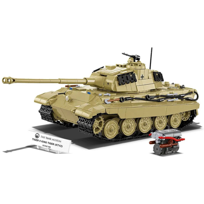 Tiger II King Tiger KTV2 COBI Rakennuspalikat World War II 2686 Tiger II King Tiger KTV2 COBI Rakennuspalikat World War II 2686
