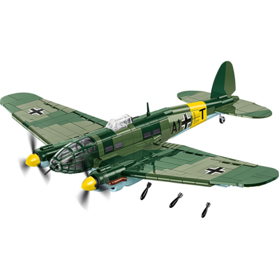 Heinkel HE 111 H-3 -rakennussarja Cobi Building Blocks World War II 5772 Heinkel HE 111 H-3 -rakennussarja Cobi Building Blocks World War II 5772
