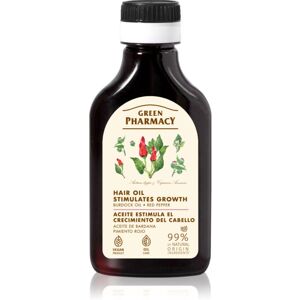 Green Pharmacy Red Peppers Burdock Oil hiusten kasvua stimuloiva takiaisöljy 100 ml Green Pharmacy Red Peppers Burdock Oil hiusten kasvua stimuloiva takiaisöljy 100 ml