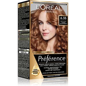 L’Oréal Paris Préférence hiusväri sävy 6.35 Light Amber 1 kpl L’Oréal Paris Préférence hiusväri sävy 6.35 Light Amber 1 kpl