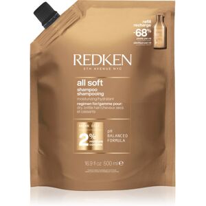 Redken All Soft ravitseva shampoo kuiville ja hauraille hiuksille 500 ml Redken All Soft ravitseva shampoo kuiville ja hauraille hiuksille 500 ml
