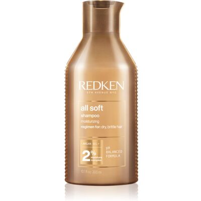 Redken All Soft ravitseva shampoo kuiville ja hauraille hiuksille 300 ml Redken All Soft ravitseva shampoo kuiville ja hauraille hiuksille 300 ml