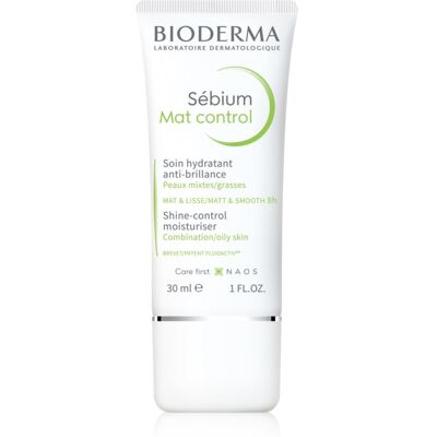 Bioderma Sébium Mat Control kevyt kosteusvoide ihon kiiltelyyn ja laajentuneisiin ihohuokosiin 30 ml Bioderma Sébium Mat Control kevyt kosteusvoide ihon kiiltelyyn ja laajentuneisiin ihohuokosiin 30 ml