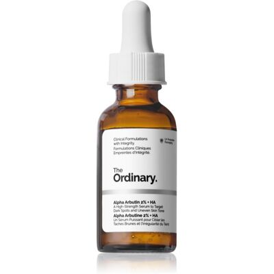 The Ordinary Alpha Arbutin 2% + HA Seerumi - Valoittava ja tummia läiskiä vähentävä The Ordinary Alpha Arbutin 2% + HA Seerumi - Valoittava ja tummia läiskiä vähentävä