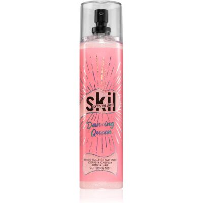 Skil Night Call Dancing Queen suihke vartalolle ja hiuksille sisältää kimalteita 250 ml Skil Night Call Dancing Queen suihke vartalolle ja hiuksille sisältää kimalteita 250 ml