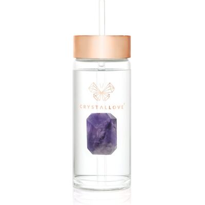 Crystallove Ametisti Lasipullo - 400ml Crystallove Ametisti Lasipullo - 400ml
