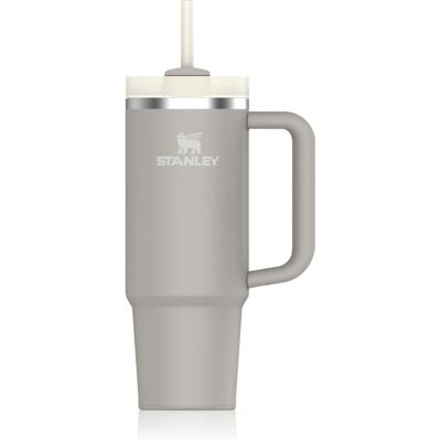 Stanley Quencher H2.O FlowState™ Tumbler ruostumaton tumbler-pullo ja pilli keskitason Ash 1 kpl Stanley Quencher H2.O FlowState™ Tumbler ruostumaton tumbler-pullo ja pilli keskitason Ash 1 kpl