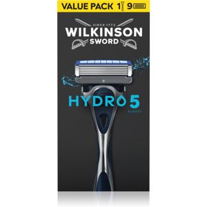 Wilkinson Sword Hydro5 partakone + vaihtoterät 9 kpl Wilkinson Sword Hydro5 partakone + vaihtoterät 9 kpl