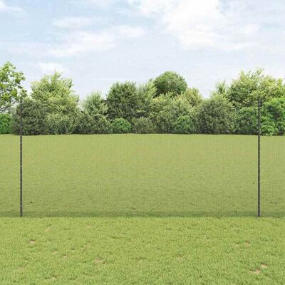 vidaXL Käytävä suljettu langoitettu aitarakenne 10 x 1,6 m Harmaa vidaXL Käytävä suljettu langoitettu aitarakenne 10 x 1,6 m Harmaa