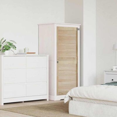 vidaXL Kaapin ovi Luonnollinen 140,5 x 2,1 x 59,5 cm Massiivinen mänty vidaXL Kaapin ovi Luonnollinen 140,5 x 2,1 x 59,5 cm Massiivinen mänty