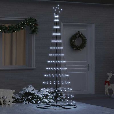 vidaXL LED-joulupuu 295 LED-valoilla Kylmän Valkoinen 250 cm Metalli vidaXL LED-joulupuu 295 LED-valoilla Kylmän Valkoinen 250 cm Metalli