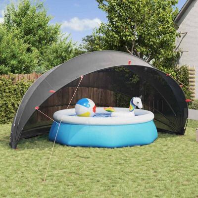 vidaXL Uima-altaan kupoli 592 x 590 x 275 cm Musta vidaXL Uima-altaan kupoli 592 x 590 x 275 cm Musta