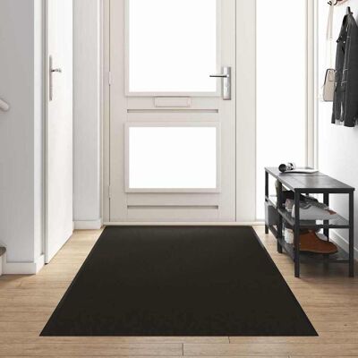vidaXL Ovenmatto Musta 120 x 400 cm 100% polyamidi vidaXL Ovenmatto Musta 120 x 400 cm 100% polyamidi