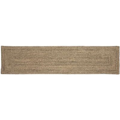 vidaXL Alue matot Luonnollinen ja musta 60 x 200 cm Juutti vidaXL Alue matot Luonnollinen ja musta 60 x 200 cm Juutti