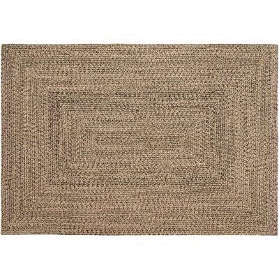 vidaXL Alue matot Luonnollinen ja musta 120 x 170 cm Juutti vidaXL Alue matot Luonnollinen ja musta 120 x 170 cm Juutti