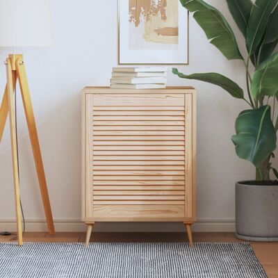 vidaXL Kaapin ovi säleikkömuotoilu 69x59,4 cm täysi mänty vidaXL Kaapin ovi säleikkömuotoilu 69x59,4 cm täysi mänty