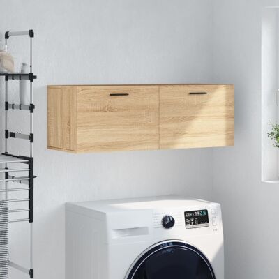 vidaXL Seinäkaappi Sonoma-tammi 100x36,5x35 cm tekninen puu vidaXL Seinäkaappi Sonoma-tammi 100x36,5x35 cm tekninen puu