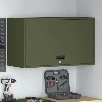 vidaXL Seinähylly autotalliin Oliivinvihreä 90 x 40 x 53 cm vidaXL Seinähylly autotalliin Oliivinvihreä 90 x 40 x 53 cm