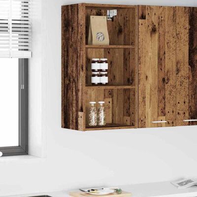vidaXL Henkarikaappi Vanha puu 40 x 29,5 x 80 cm Tekninen puu vidaXL Henkarikaappi Vanha puu 40 x 29,5 x 80 cm Tekninen puu
