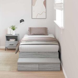 Vidaxl Sonoma Harmaa Säilytyspedi 75x190 cm Vidaxl Sonoma Harmaa Säilytyspedi 75x190 cm