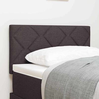 vidaXL LED-pääty Ruskea 80 cm kangas vidaXL LED-pääty Ruskea 80 cm kangas