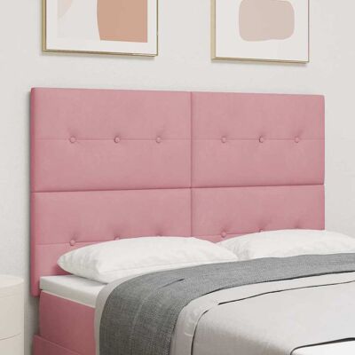 vidaXL LED-pääty LED-nauhoilla Pinkki 160 cm Sametti vidaXL LED-pääty LED-nauhoilla Pinkki 160 cm Sametti