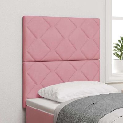 vidaXL LED-pääty Pinkki 80 cm Sametti vidaXL LED-pääty Pinkki 80 cm Sametti
