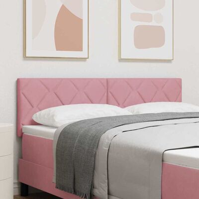 vidaXL Päätylevy Pinkki 160 cm Sametti vidaXL Päätylevy Pinkki 160 cm Sametti