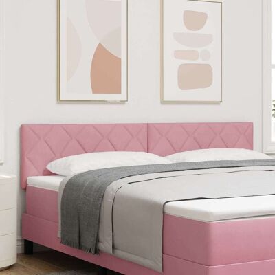 vidaXL Päätylevy Pinkki 180 cm Sametti vidaXL Päätylevy Pinkki 180 cm Sametti