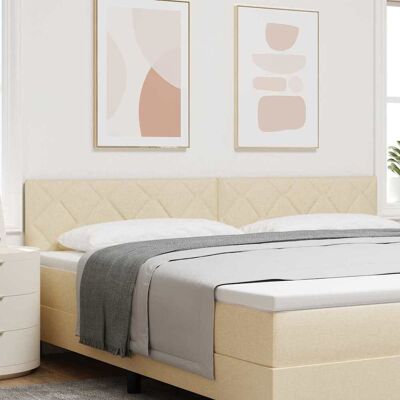 vidaXL Päätylevy Kerma 200 cm kangas vidaXL Päätylevy Kerma 200 cm kangas