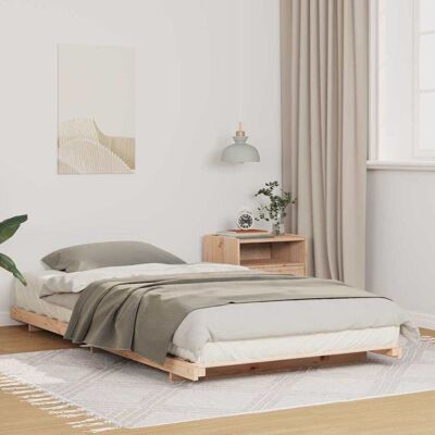vidaXL Sängyn runko Ruskea 100 x 200 cm Massiivinen mänty vidaXL Sängyn runko Ruskea 100 x 200 cm Massiivinen mänty