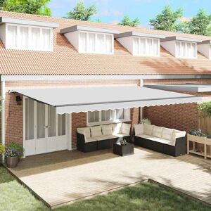 vidaXL Aurinkovarjo Antrasiitti 6 × 3,5 m Metalli vidaXL Aurinkovarjo Antrasiitti 6 × 3,5 m Metalli