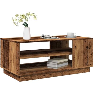 vidaXL Sohvapöytä vanha puu 102x55x43 cm tekninen puu vidaXL Sohvapöytä vanha puu 102x55x43 cm tekninen puu