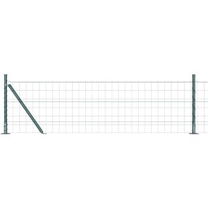 vidaXL Hitsattu metalliverkkoaita betoni-juurella 25 x 0,4 m (L x K) vidaXL Hitsattu metalliverkkoaita betoni-juurella 25 x 0,4 m (L x K)
