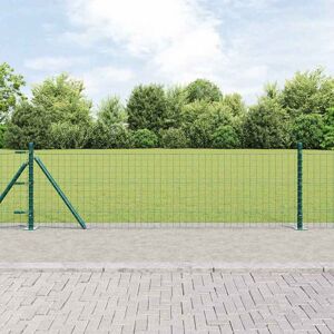 vidaXL Hitsattu metalliverkkoaita betoni-juurella 50 x 0,4 m (L x K) vidaXL Hitsattu metalliverkkoaita betoni-juurella 50 x 0,4 m (L x K)