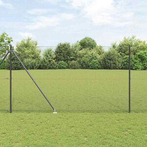 vidaXL Langoitettu este piikeillä 50 x 1,5 m PVC-pinnoitettu teräs vidaXL Langoitettu este piikeillä 50 x 1,5 m PVC-pinnoitettu teräs