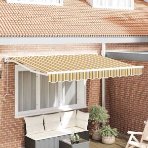 vidaXL Aurinkovarjon runko Keltainen ja Harmaa 350 x 200 cm vidaXL Aurinkovarjon runko Keltainen ja Harmaa 350 x 200 cm