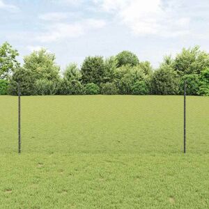 vidaXL Hitsattu lankaa 50 x 1 m (L x K) PVC-pinnoitettu teräs Harmaa vidaXL Hitsattu lankaa 50 x 1 m (L x K) PVC-pinnoitettu teräs Harmaa