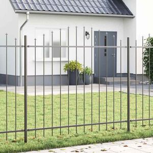 Vidaxl Puutarhaportti harjattu harmaa 11,9x1,5 m Vidaxl Puutarhaportti harjattu harmaa 11,9x1,5 m