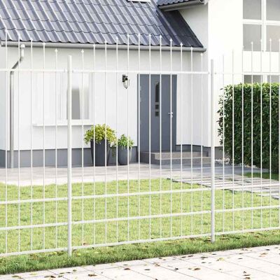 Vidaxl Valkoinen teräspuutarhaverkko 5,1x2 m - Puutarhaverkko Vidaxl Valkoinen teräspuutarhaverkko 5,1x2 m - Puutarhaverkko