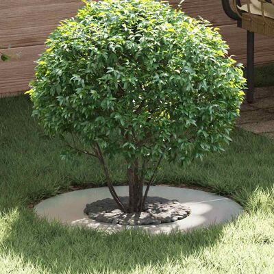 vidaXL sopiva Litteälle puu rengalle Hopea Ø30 / 60 cm Galvanoitu teräs vidaXL sopiva Litteälle puu rengalle Hopea Ø30 / 60 cm Galvanoitu teräs