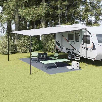 vidaXL Telttamatto Sininen ja harmaa 550 x 250 cm Polyeteeni vidaXL Telttamatto Sininen ja harmaa 550 x 250 cm Polyeteeni