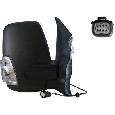 Alkar 9230666 Sähköisesti lämmitettävä taitettava laajakulmainen koverapeili - Ford Alkar 9230666 Sähköisesti lämmitettävä taitettava laajakulmainen koverapeili - Ford