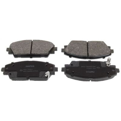 MAPCO 6331 Etuisket jarrupalat - Mazda 3 CX-3 MAPCO 6331 Etuisket jarrupalat - Mazda 3 CX-3