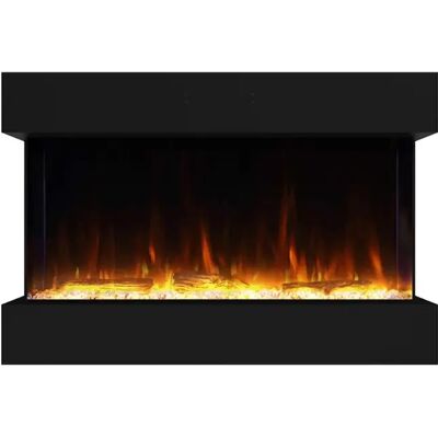 ScandiFlames Electric Feroza 101 cm - Seinälle Asennettava Sähkötakka ScandiFlamesilta - 1500W lämmitysteho - 3 liekkiväriä ScandiFlames Electric Feroza 101 cm - Seinälle Asennettava Sähkötakka ScandiFlamesilta - 1500W lämmitysteho - 3 liekkiväriä