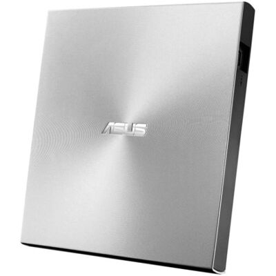 ASUS ZenDrive U7C SDRW-08U7C-U, ohut ulkoinen DVD-kirjoitin, USB-C, hopea ASUS ZenDrive U7C SDRW-08U7C-U, ohut ulkoinen DVD-kirjoitin, USB-C, hopea
