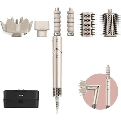 Shark FlexStyle 5-in-1 HD446SLEU -muotoilurauta, beige Shark FlexStyle 5-in-1 HD446SLEU -muotoilurauta, beige