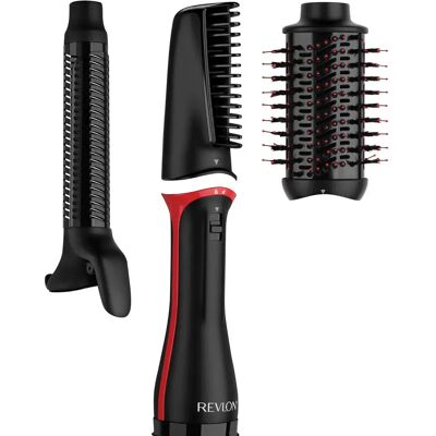 Revlon One-Step RVDR5333E 3-in-1 -muotoilurauta, musta/punainen Revlon One-Step RVDR5333E 3-in-1 -muotoilurauta, musta/punainen